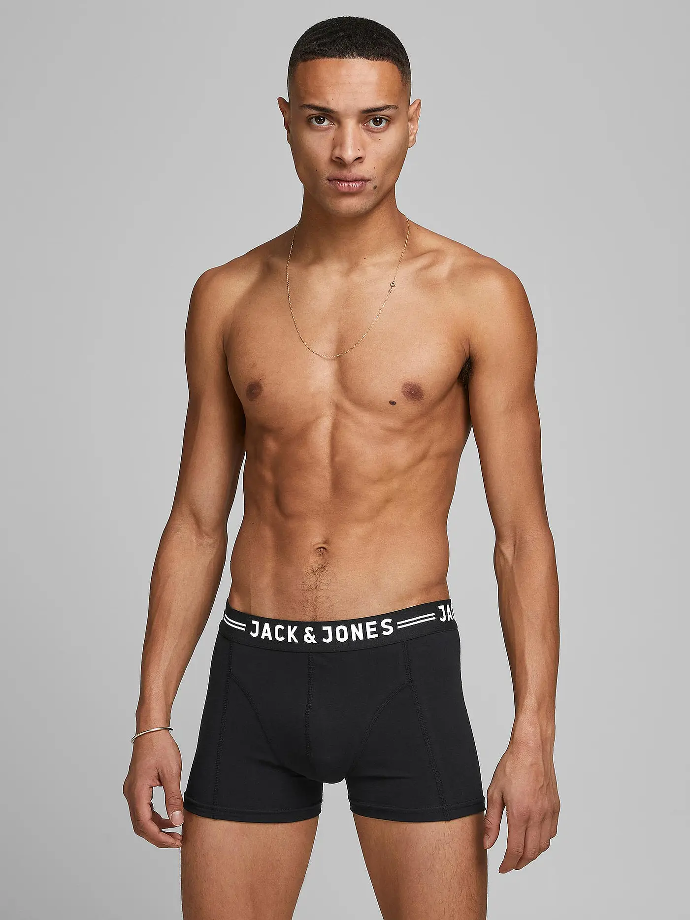 JACK & JONES | Pants 3-er Pkg. "JORSENSE" | schwarz